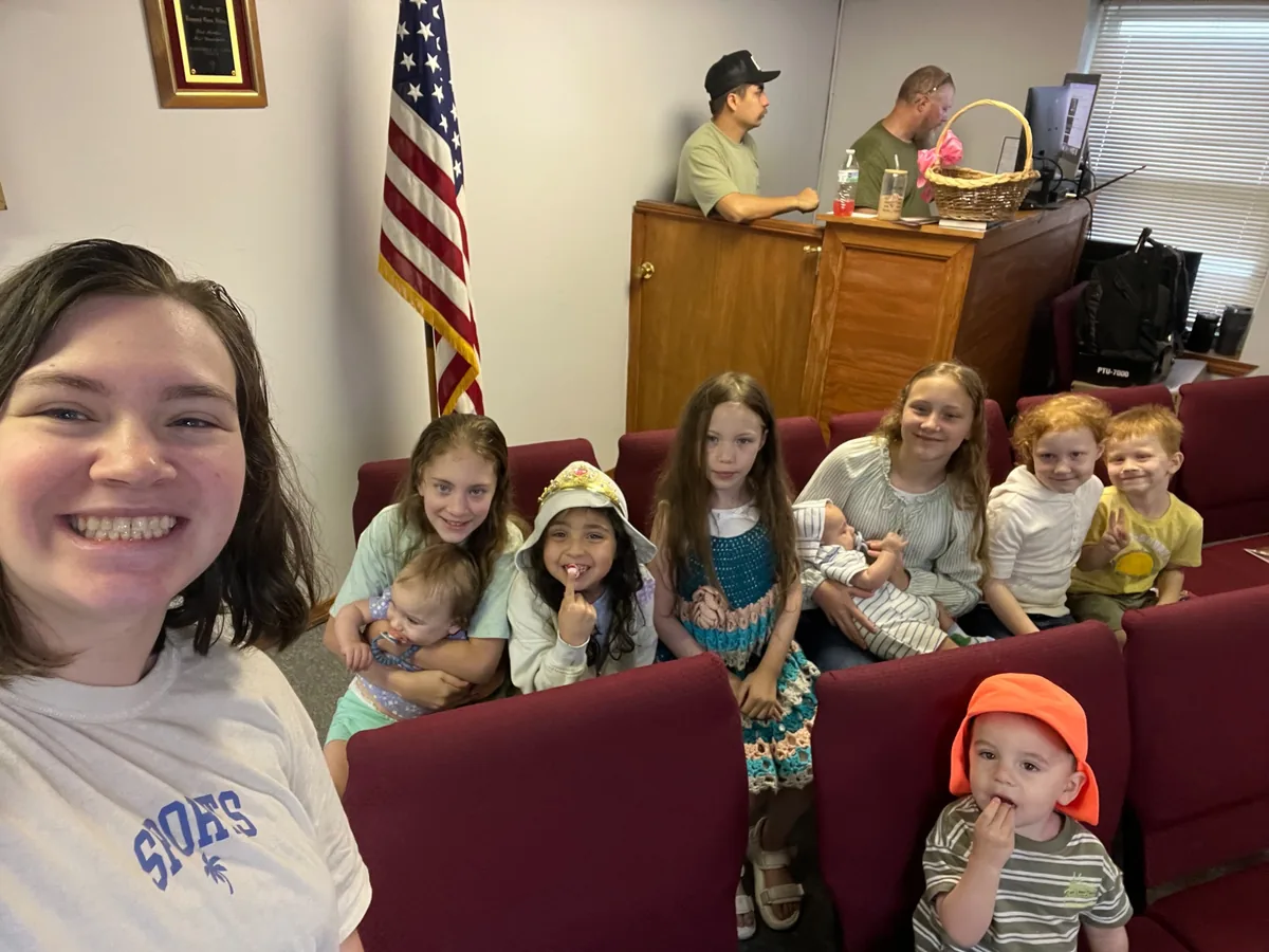 Children and families at Faith Revolution Church